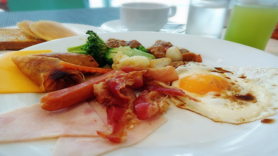 朝食ビュッフェ