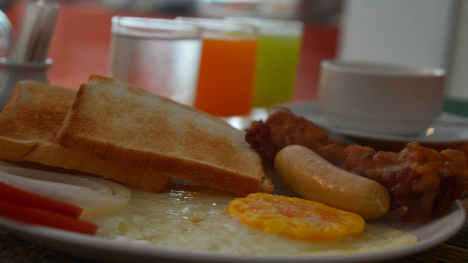 朝食ビュッフェ