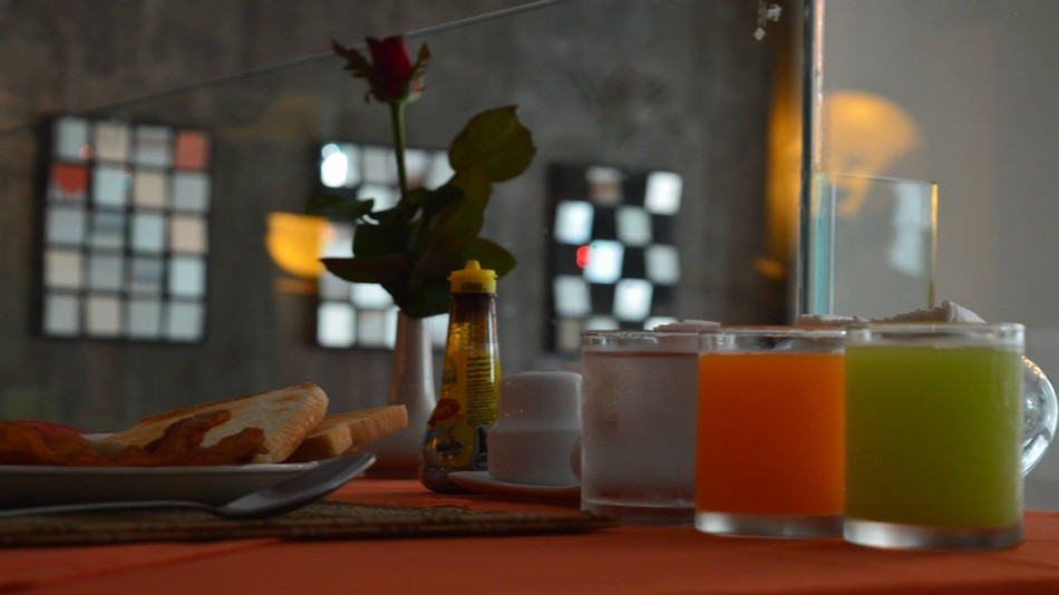 朝食ビュッフェ