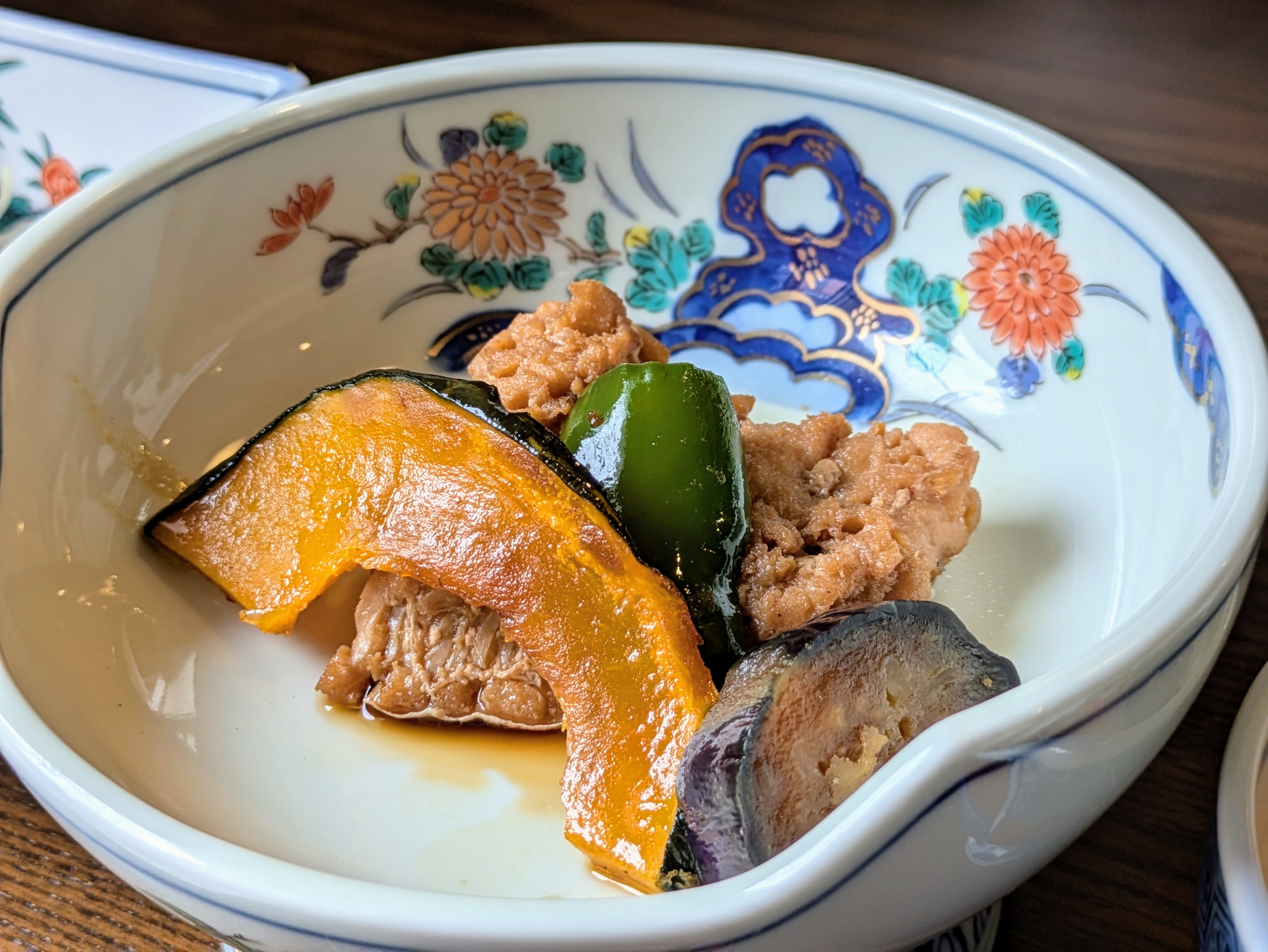 鱧と野菜の煮物