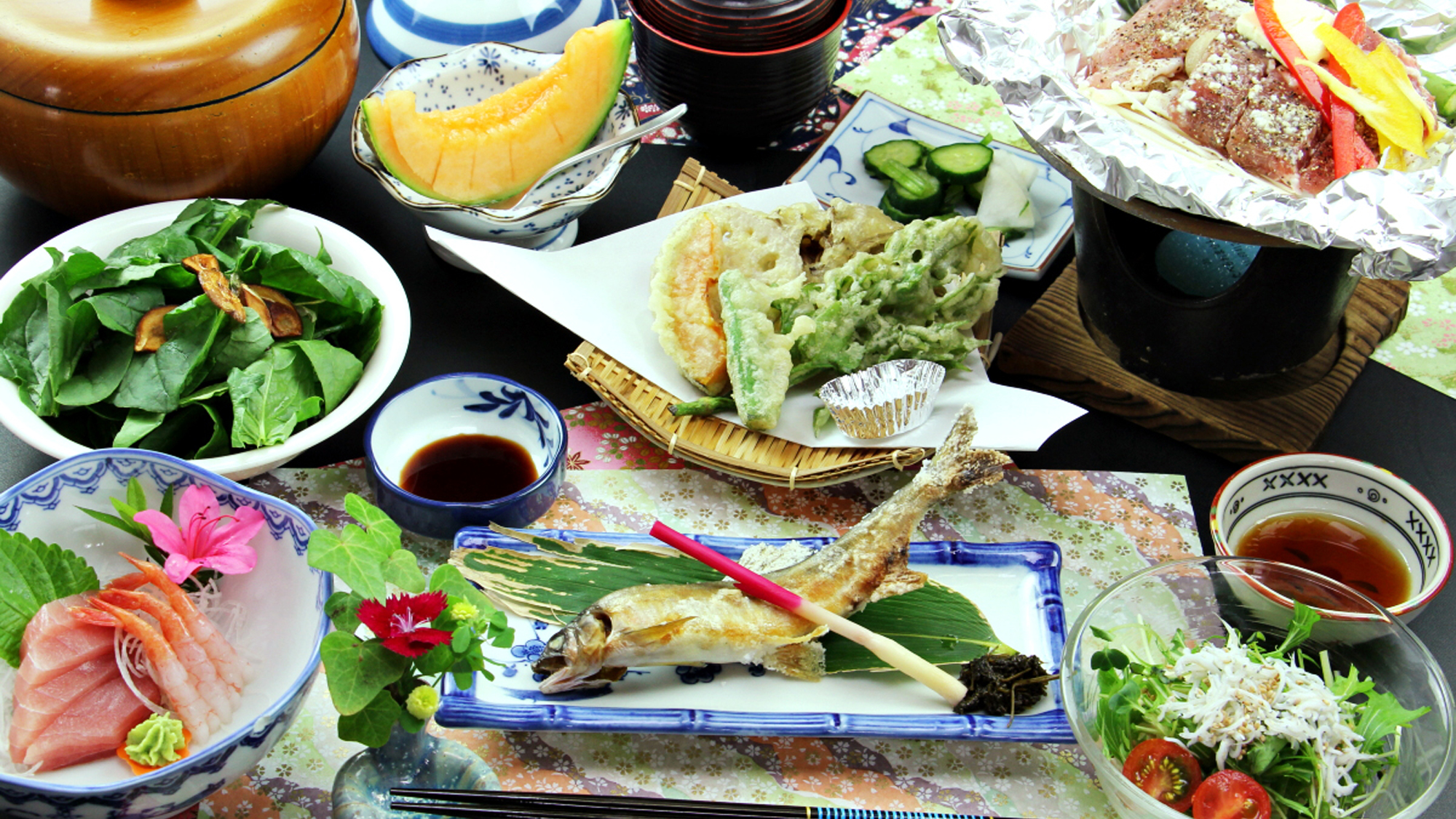 【#夕食-春】