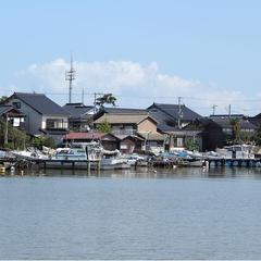 久美浜湾側からみた小天橋