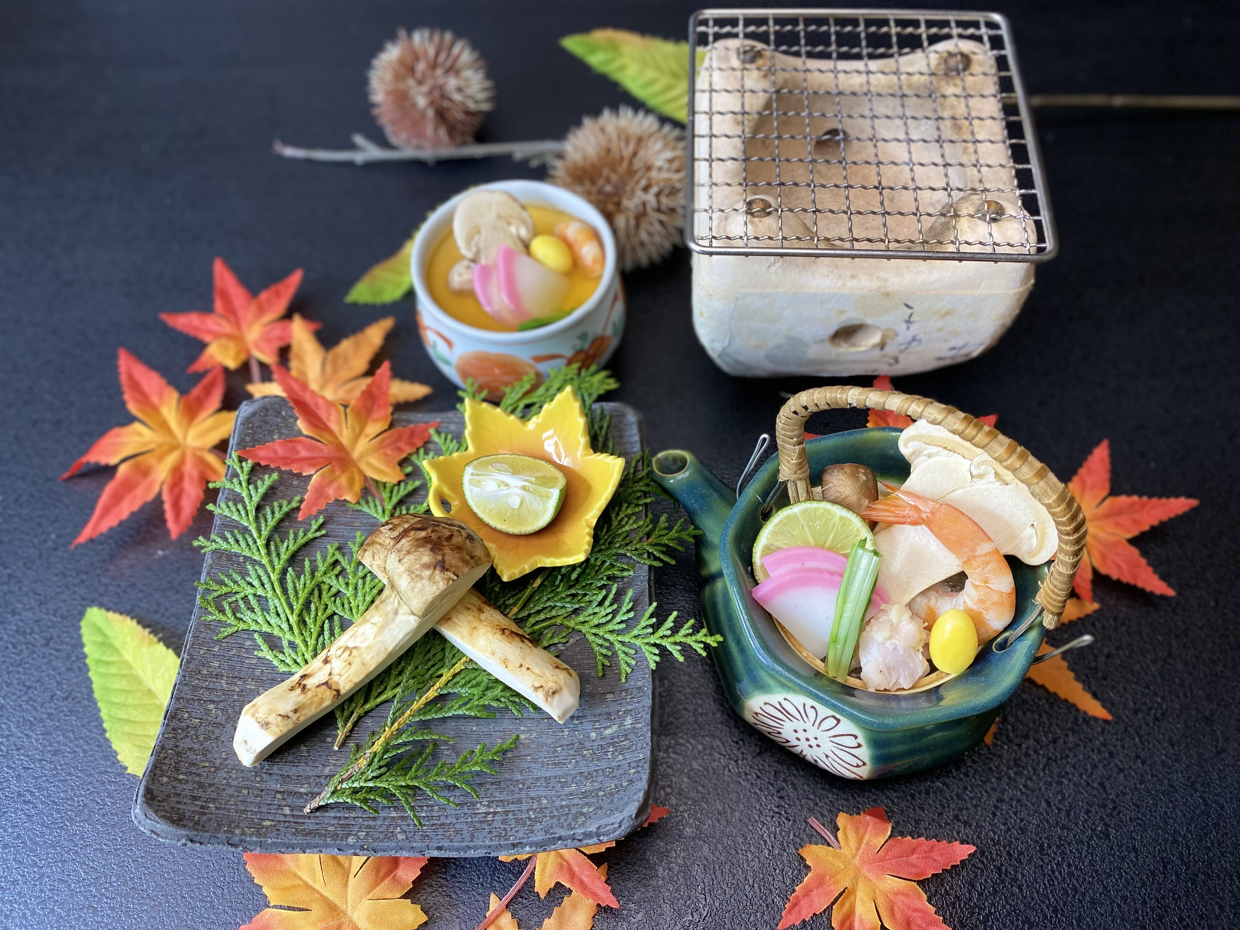 【秋の美食】～飛騨牛＆松茸～大人の少量美食会席