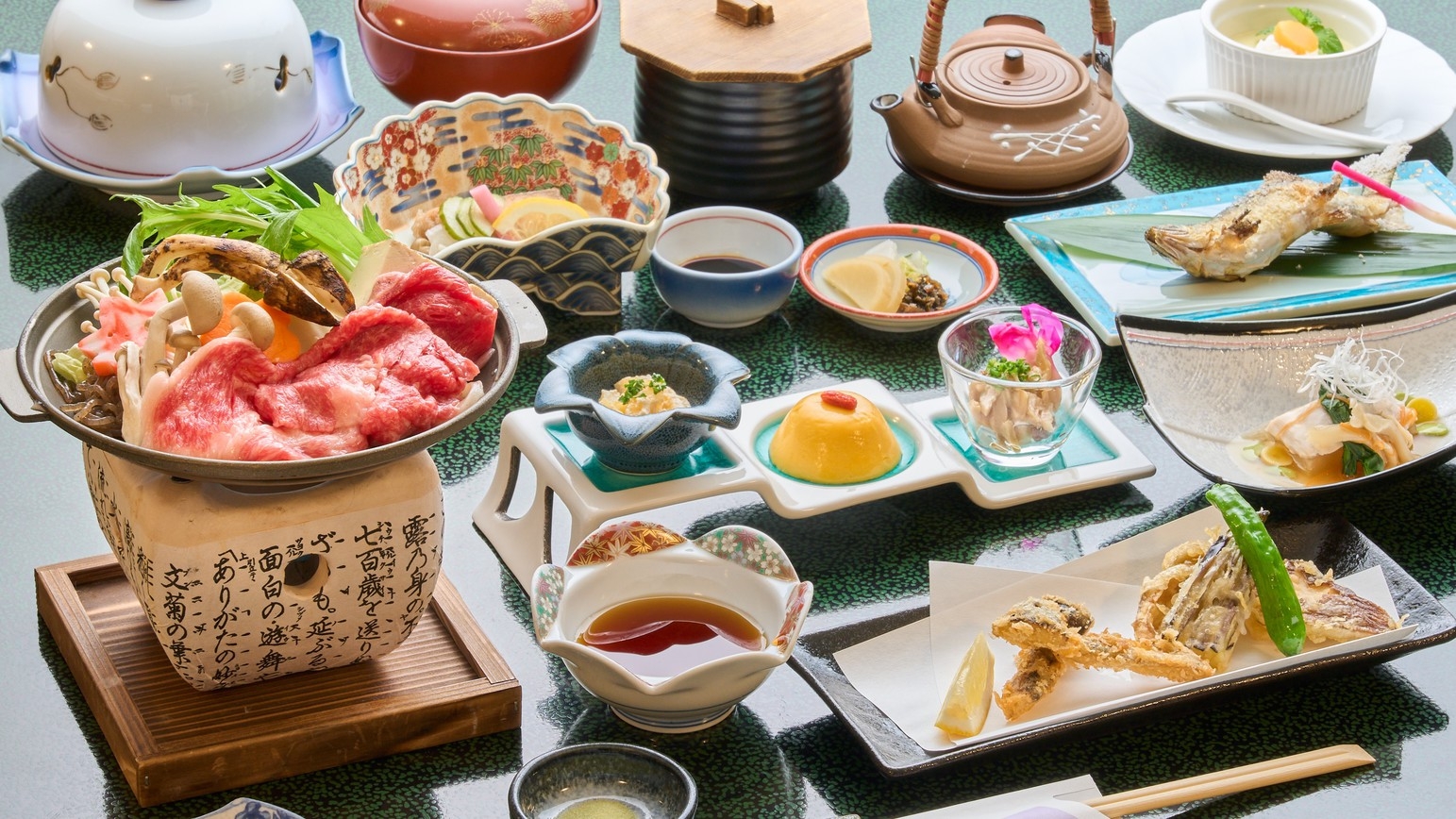 【秋限定】松茸＋季節のスタンダード会席のランクアップコース。贅沢な旬素材を食す