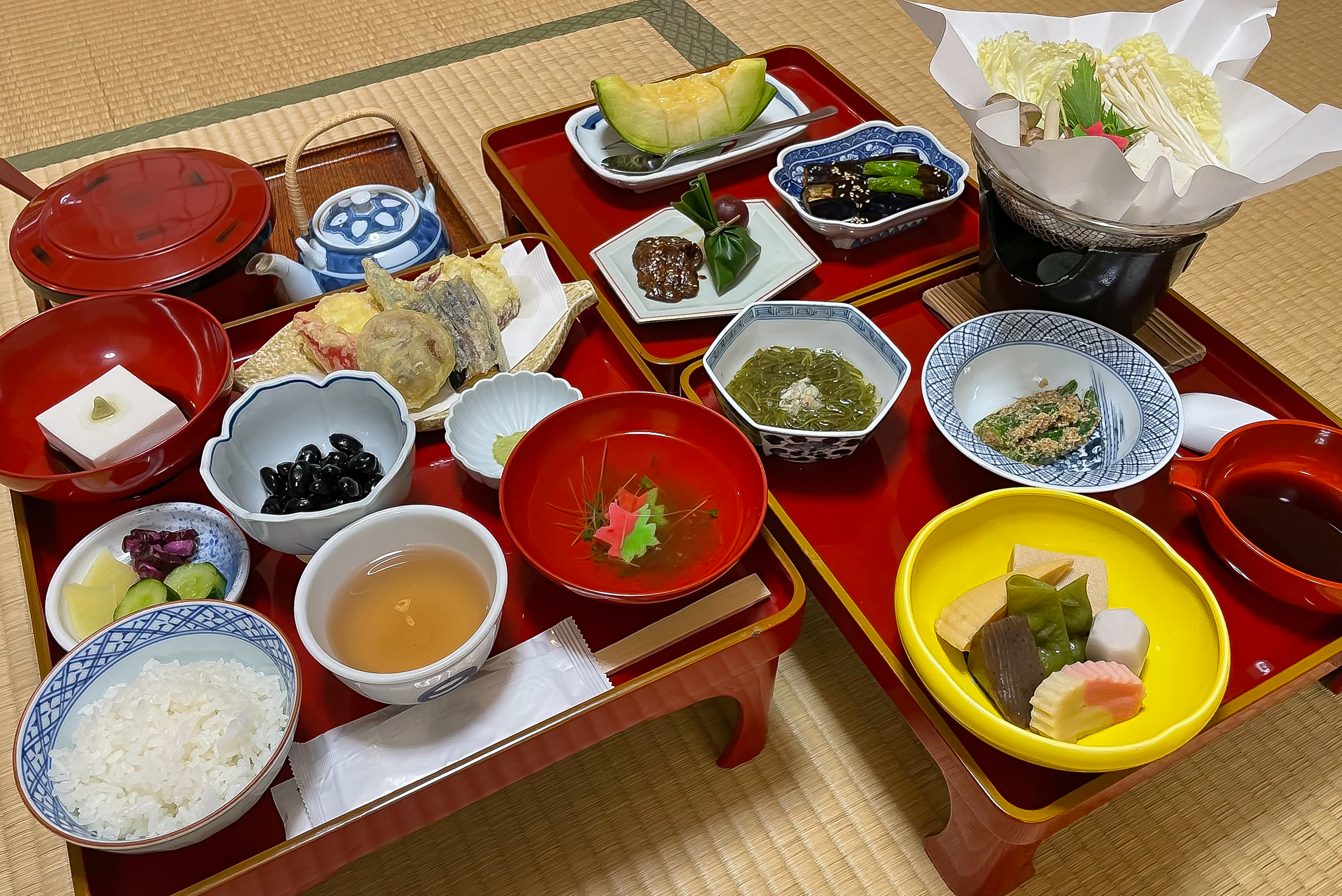 グレードアップ夕食一例