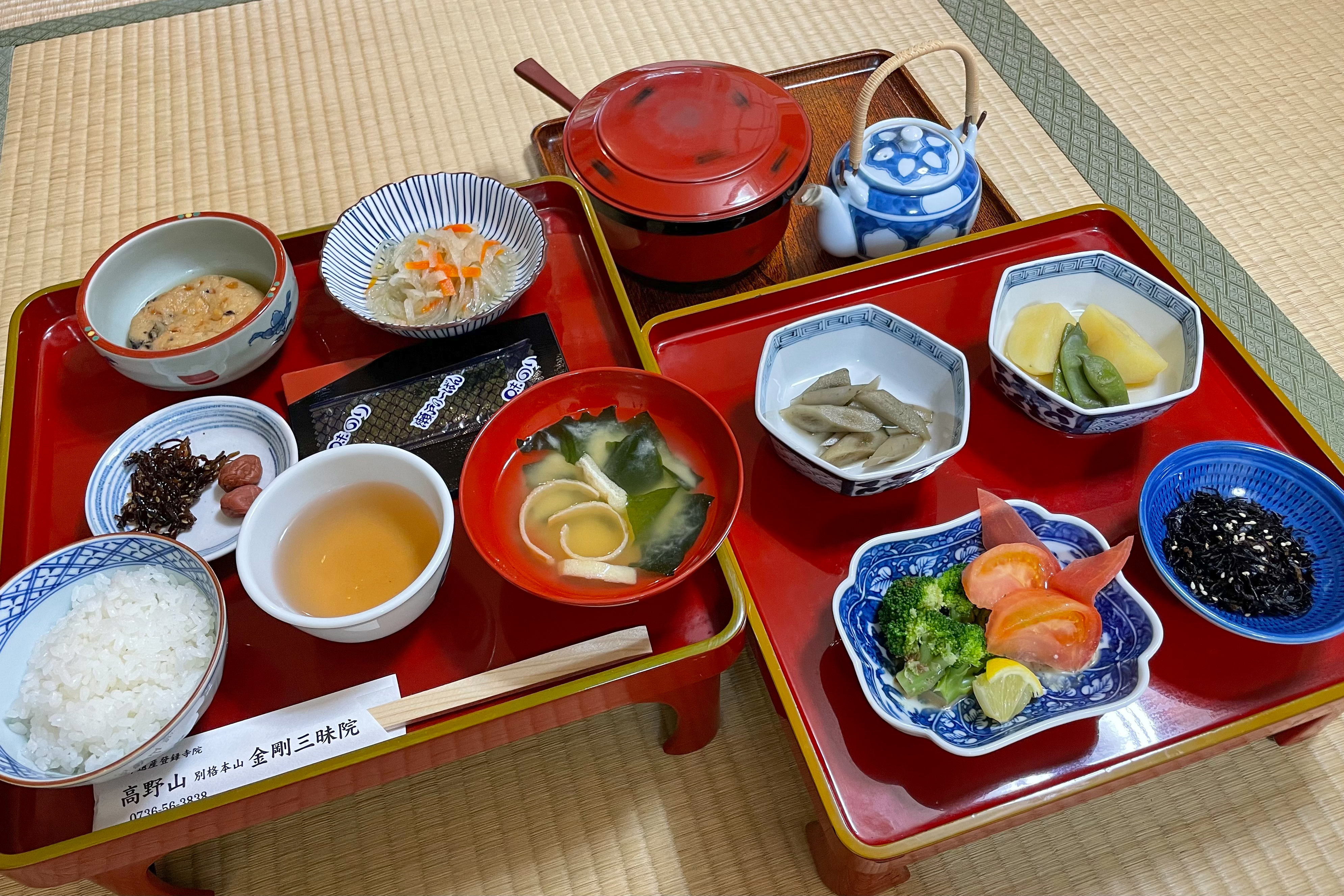 グレードアップ朝食一例