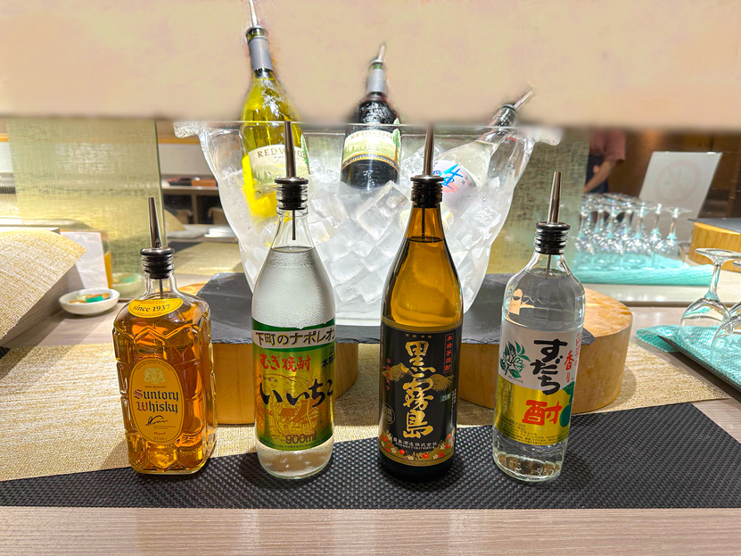 食事会場ドリンクバー2