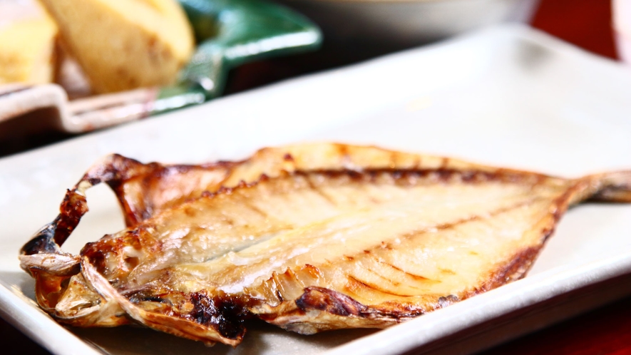 朝食一例◆焼き魚をご用意いたします