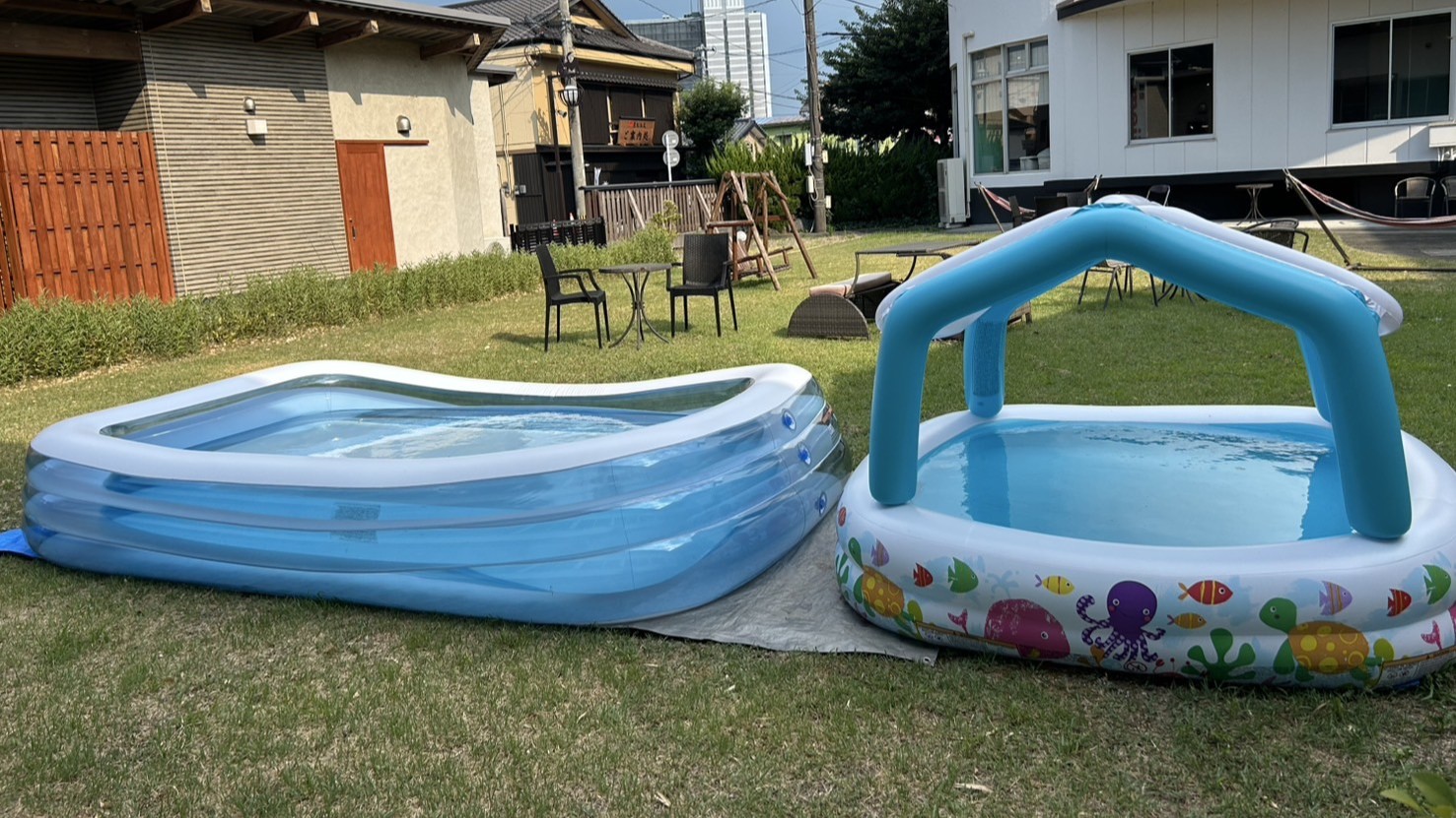 夏季限定お子様用プール