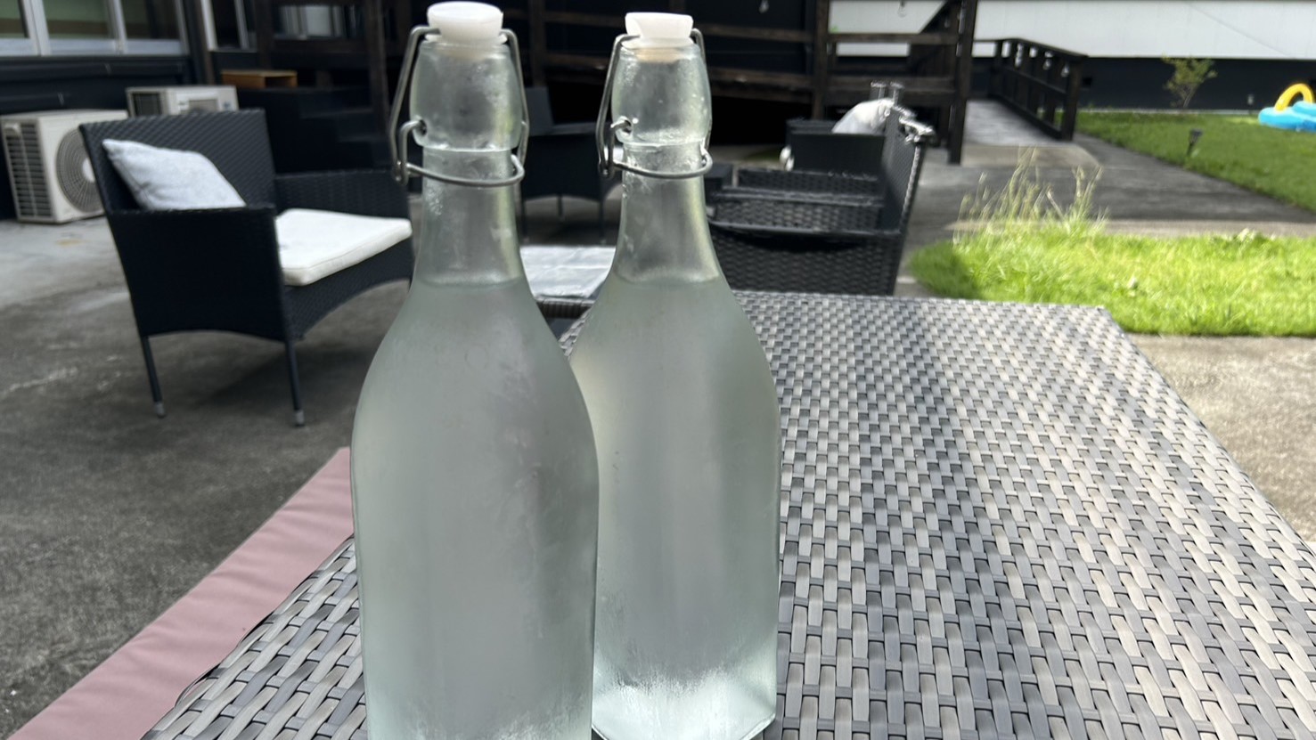 井戸水を電気分解したアルカリイオン水 
