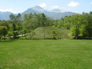 清里の森芝生広場・朝の散歩にお勧め