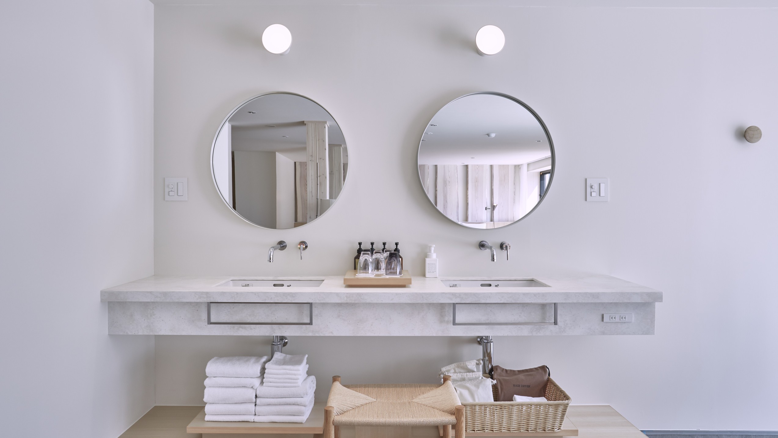 洗面台(プライベートサウナスイート)