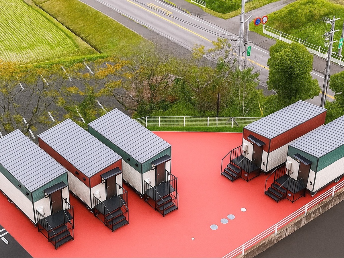 コンテナホテル俯瞰