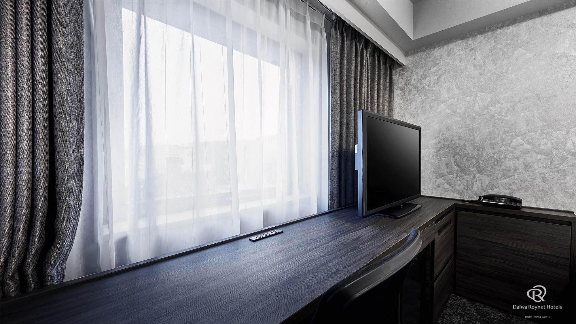 スーペリアダブルルームデスク