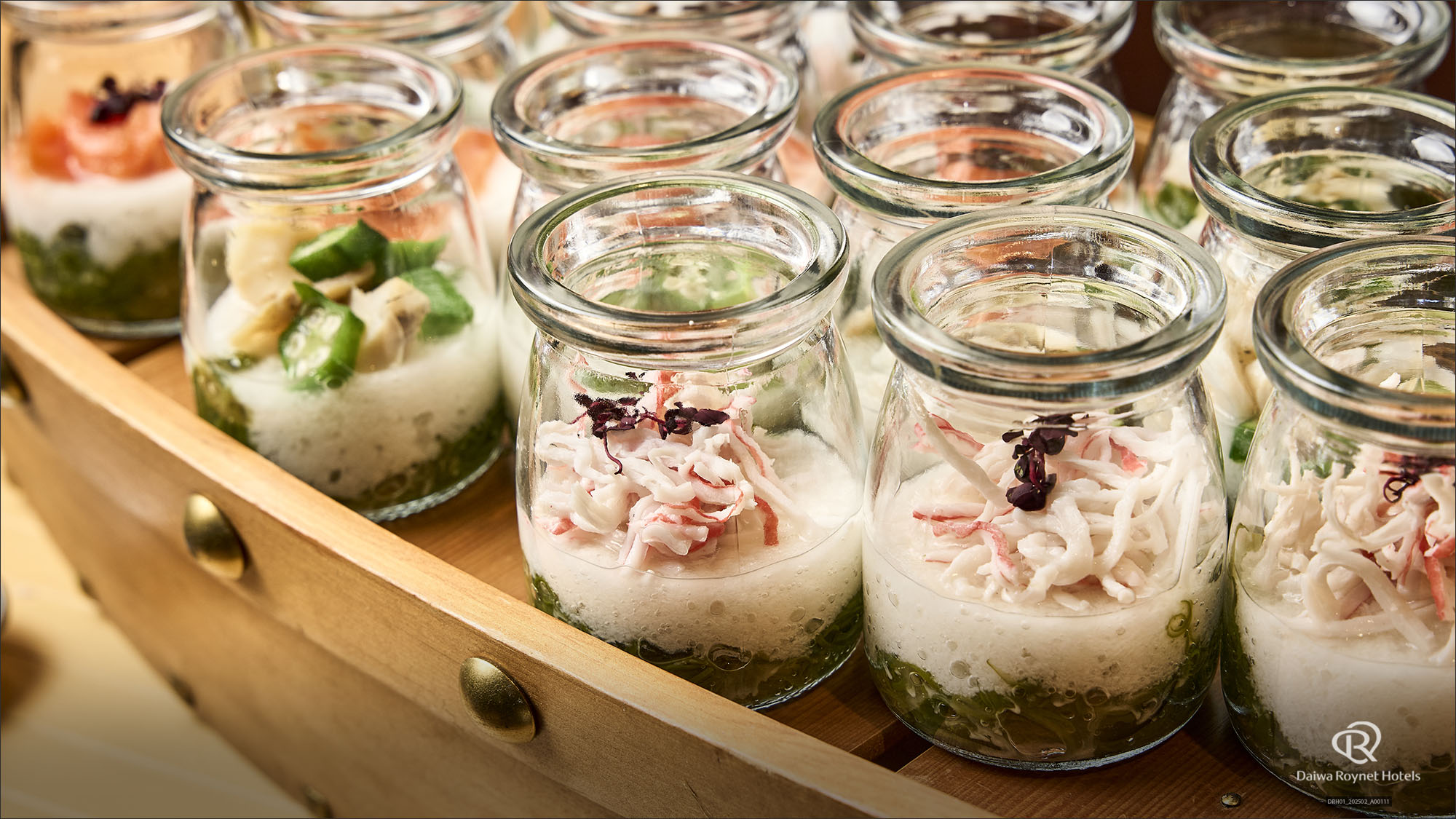 瓶に入った海鮮