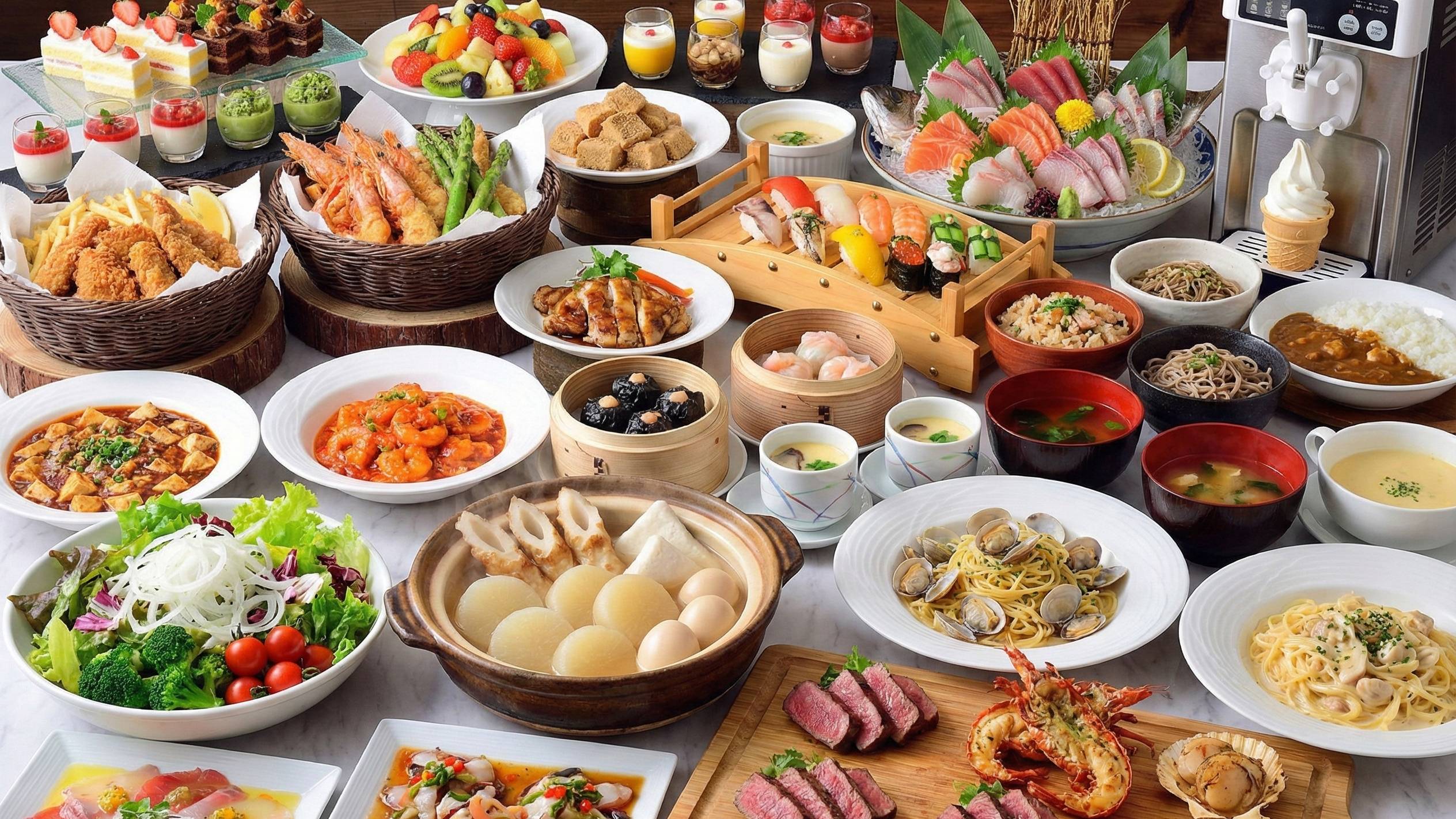 夕食ビュッフェイメージ