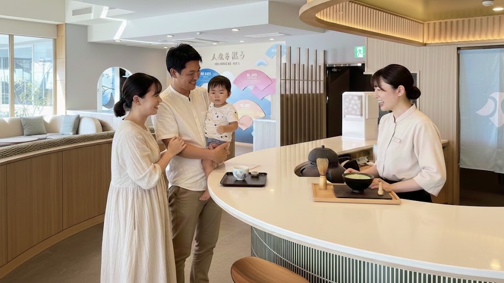 ラウンジ タイムサービス「抹茶体験」