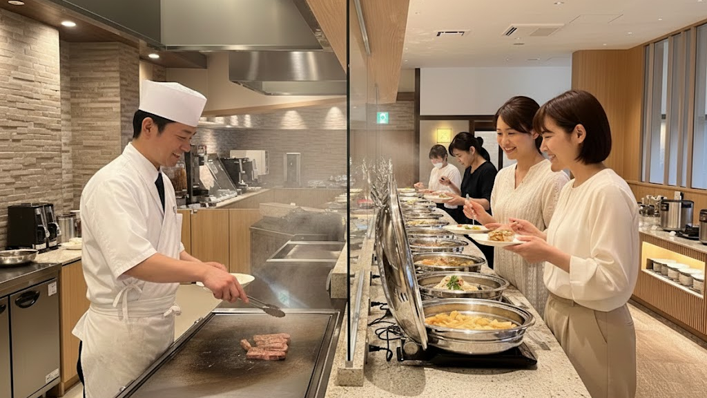 夕食ビュッフェイメージ