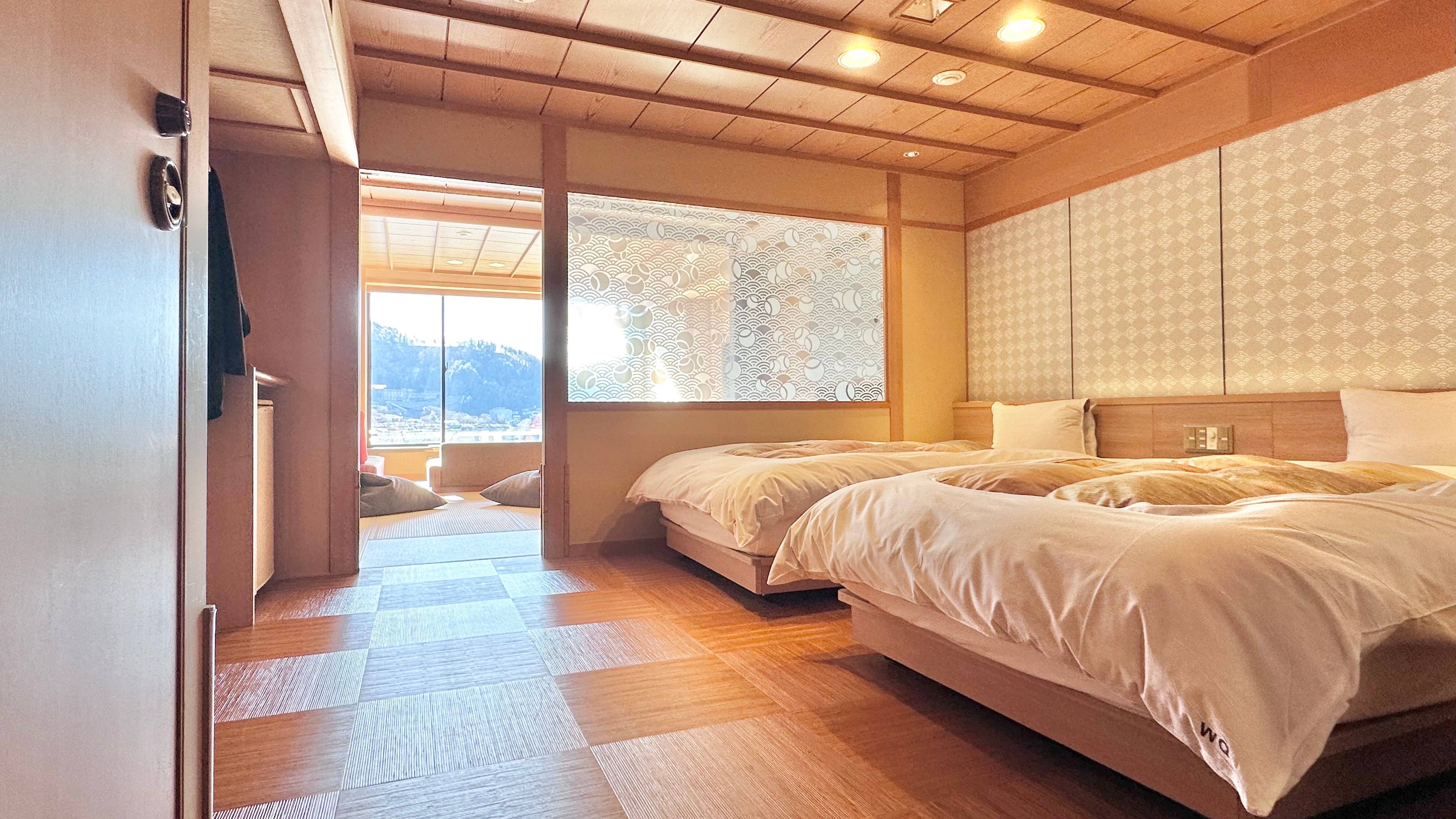 和室ベッド次の間付き 一例