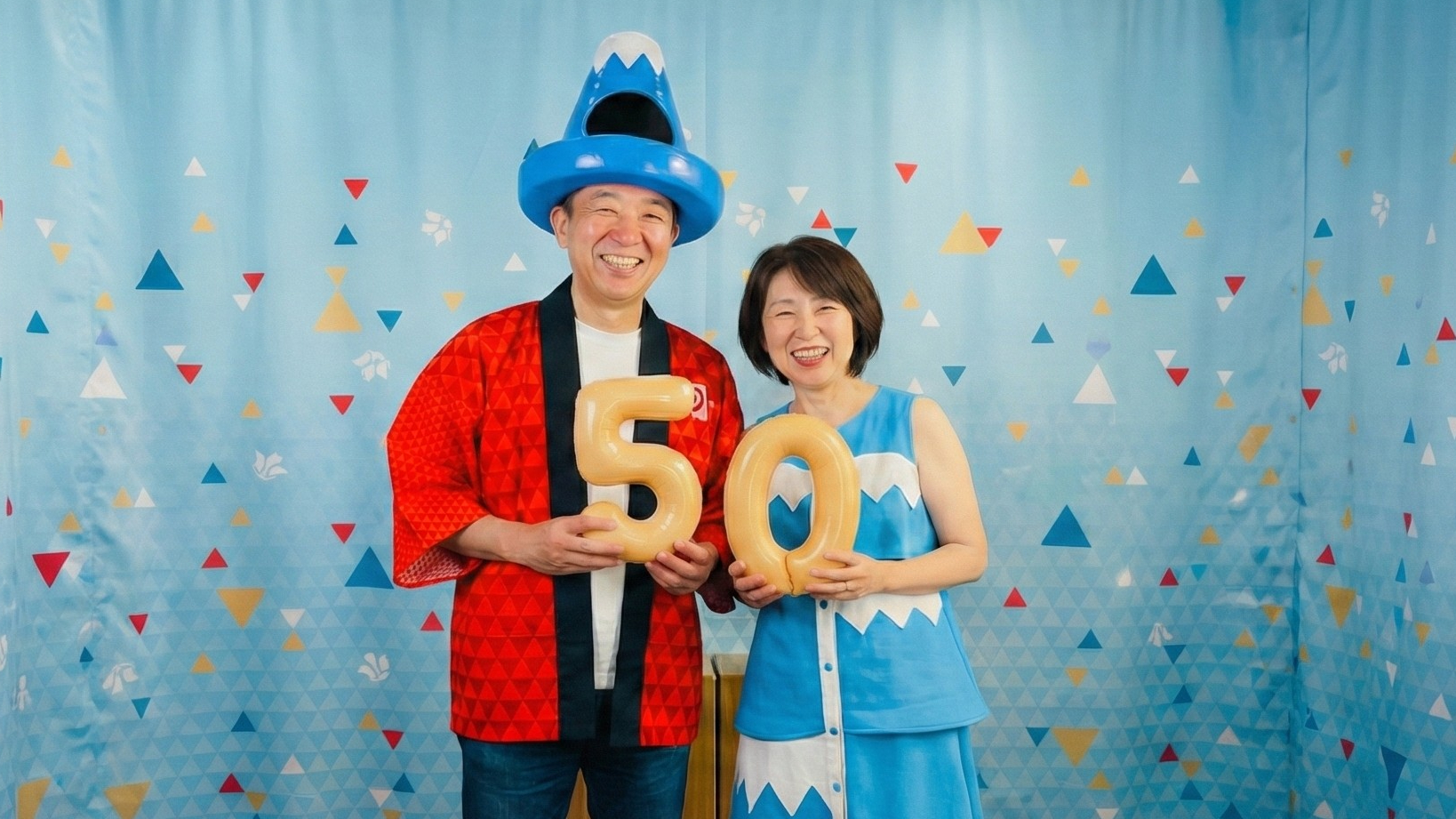 人生を祝う セルフ写真館