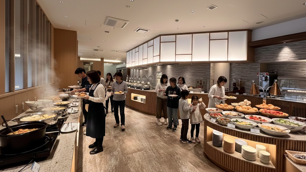 ビュッフェ会場イメージ