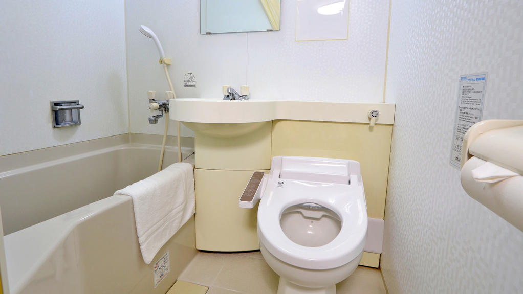 【喫煙シングル洋室】バス・トイレ有り (4)