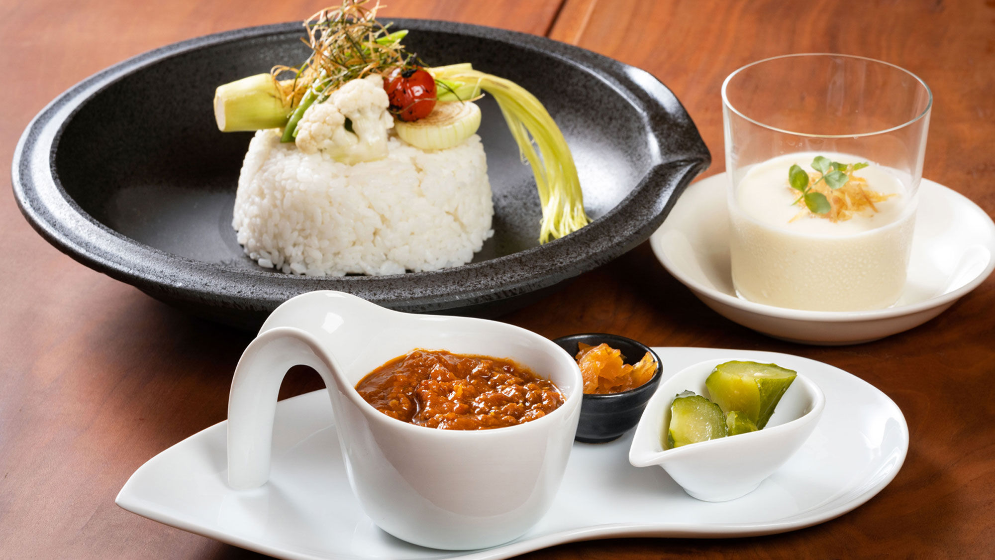 【連泊・予約制ランチ＊】福島牛のトマトカレー