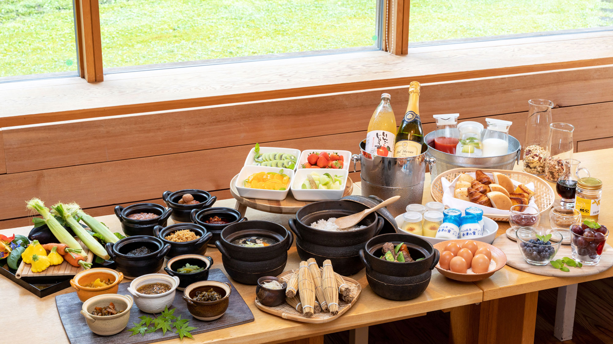 【朝食／ハーフブッフェイメージ＊】お好みで楽しむ朝のハーフブッフェプレート