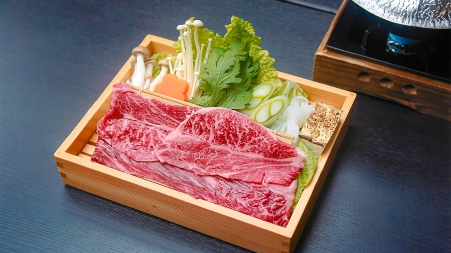 【2/1〜3/31限定】鳴子さ行くべ！40周年記念キャンペーン！日高見牛すき焼きコース