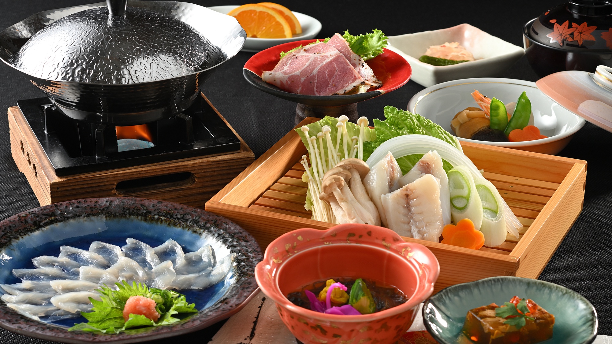 *40周年記念/ふぐ鍋・ふぐ刺し