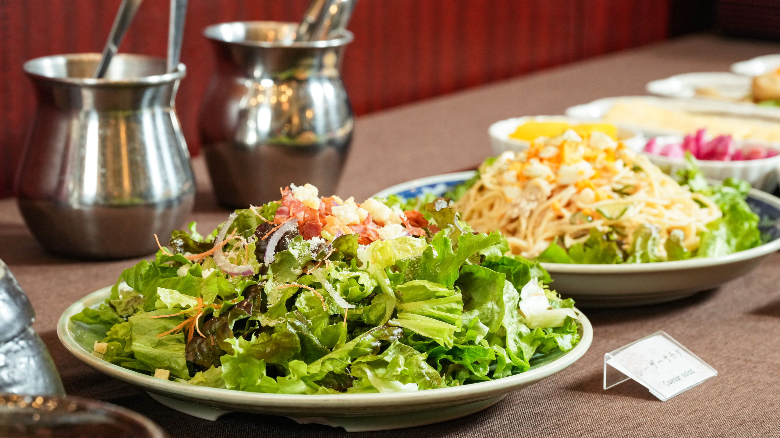 朝食ビュッフェ