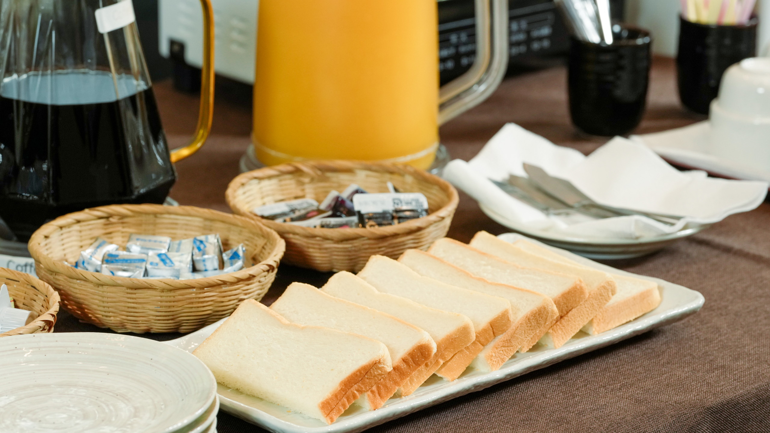 朝食ビュッフェ