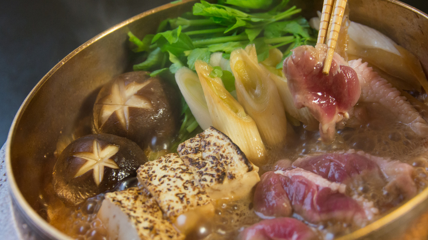 【有馬温泉でも京都の味を】京鴨すき焼きプラン　〜お部屋食確約〜