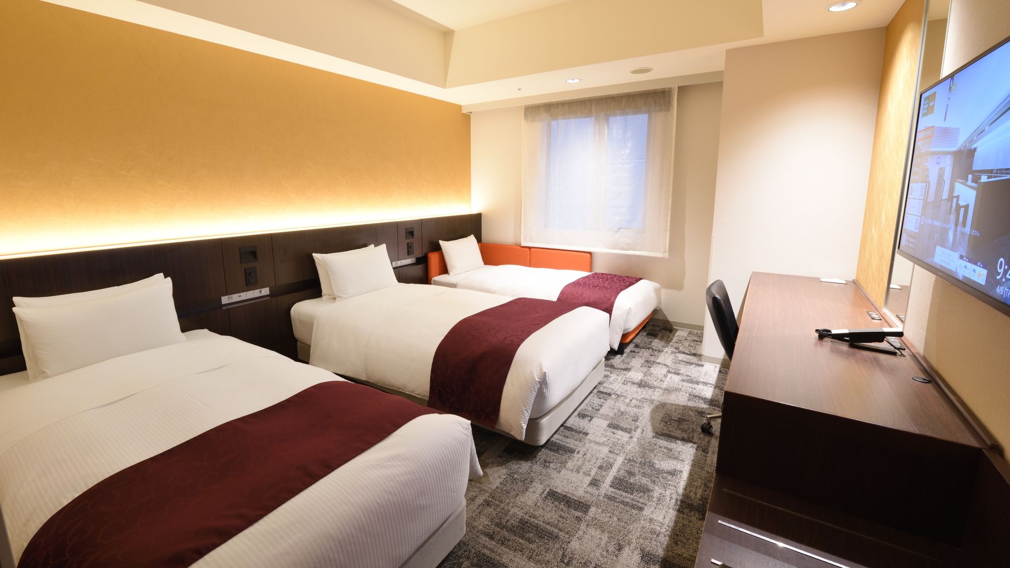 エキストラツインルーム（3名利用）