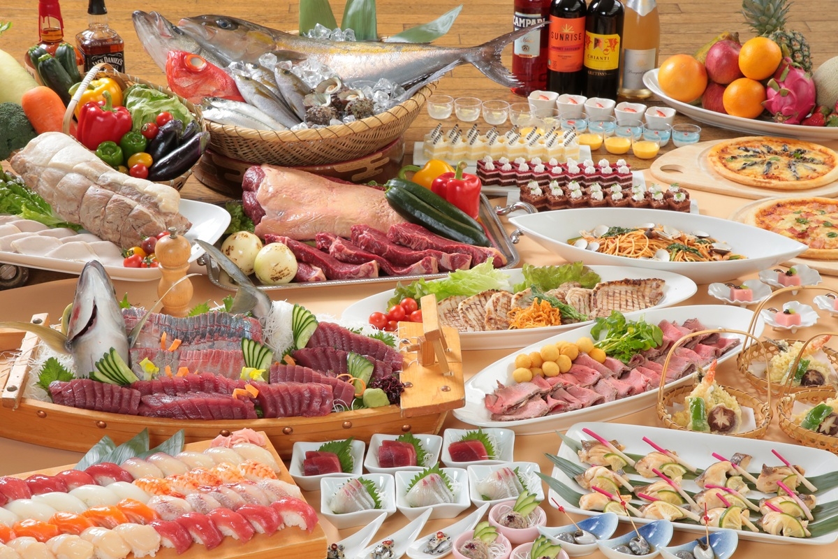【30周年企画】逸品！アワビ陶板焼き付ブッフェプラン　5/1〜7/17