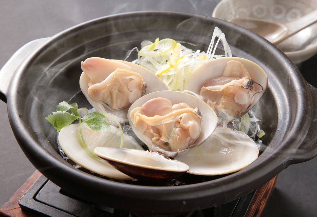 季節の味覚 蛤の酒蒸し付　サンライズブッフェプラン　5/1〜7/17