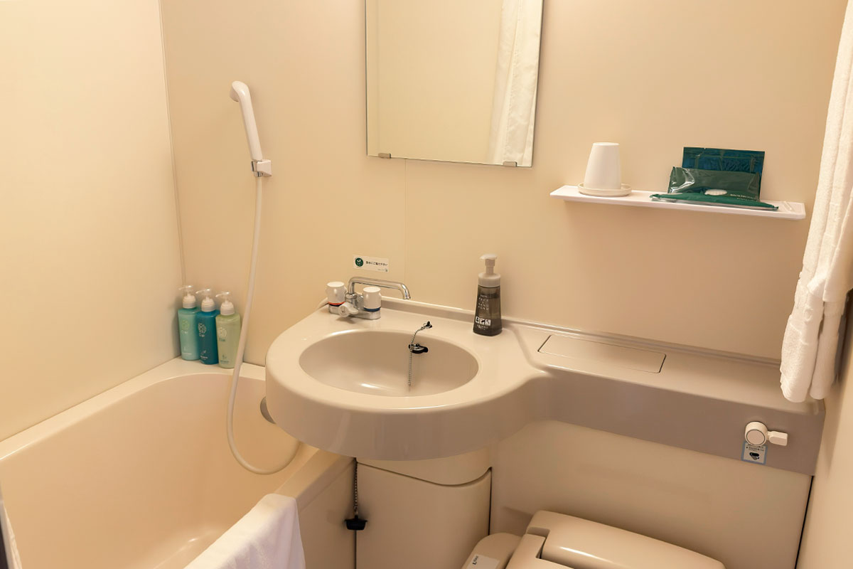 ユニットバス内部