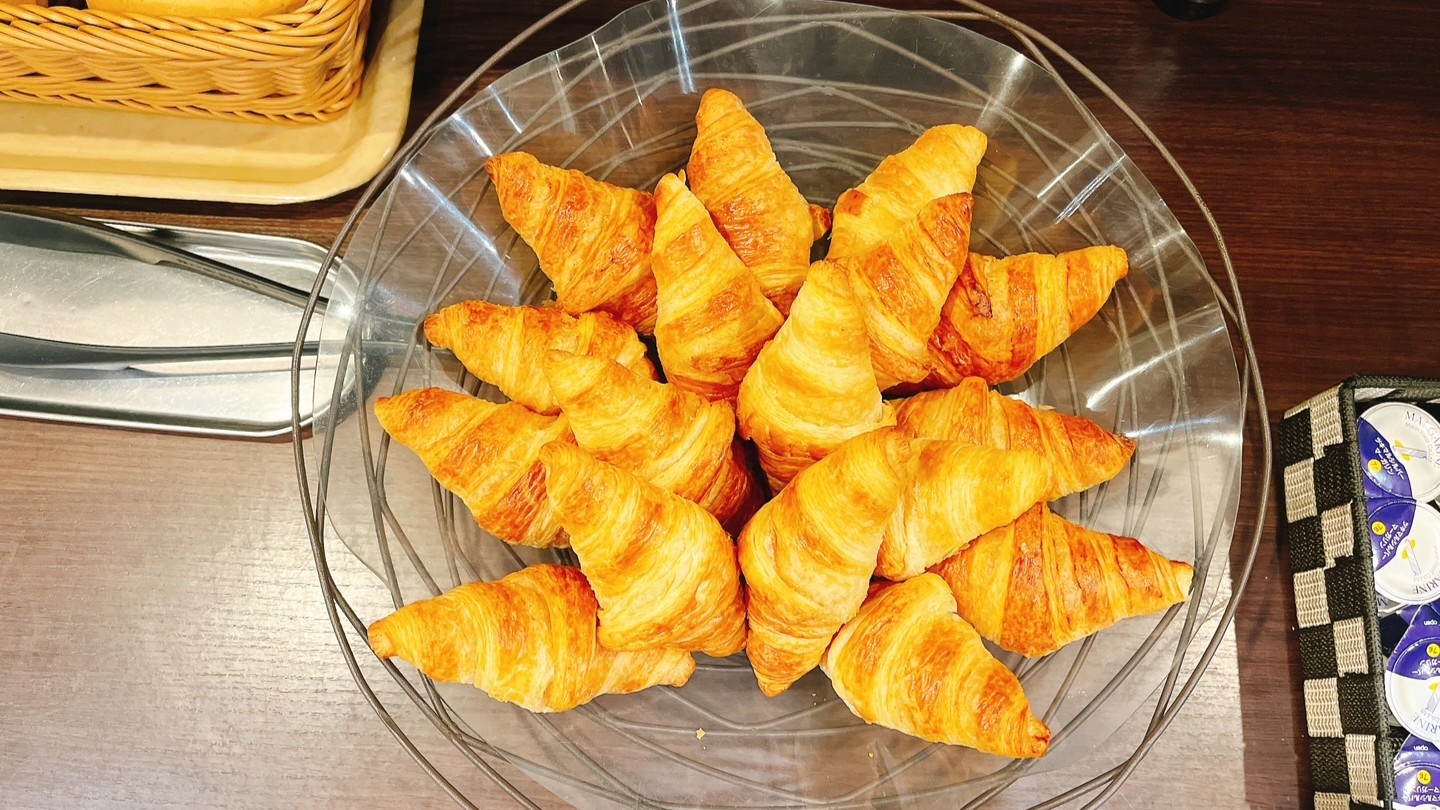 ホテルルートインの朝食パン ～ヨーロピアンブレッド～