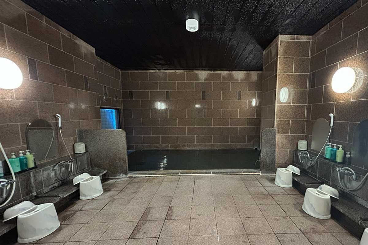 ラジウム人工温泉大浴場（男性用）