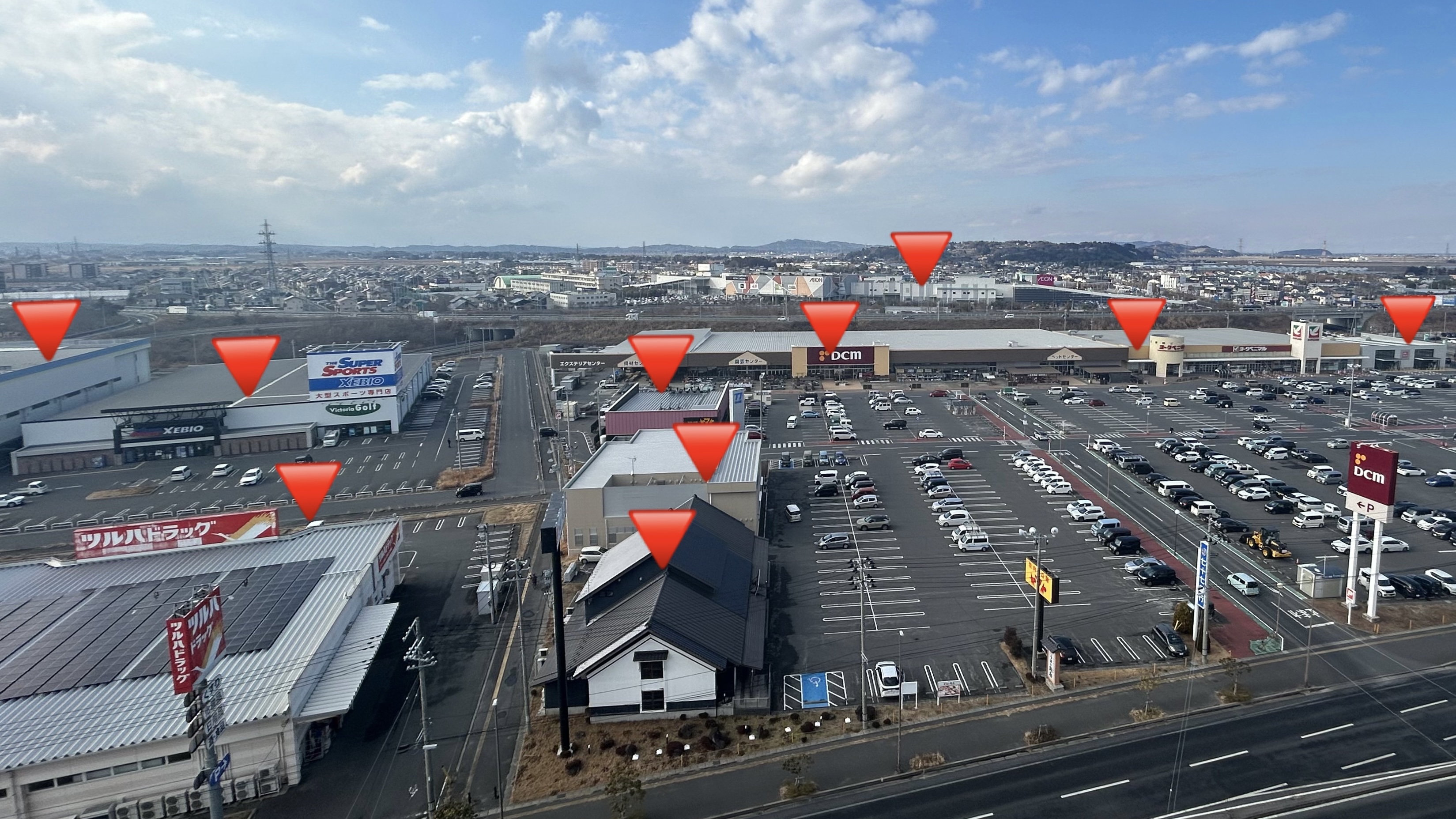 【周辺案内】ホテルより西側（徒歩2分～10分圏内）