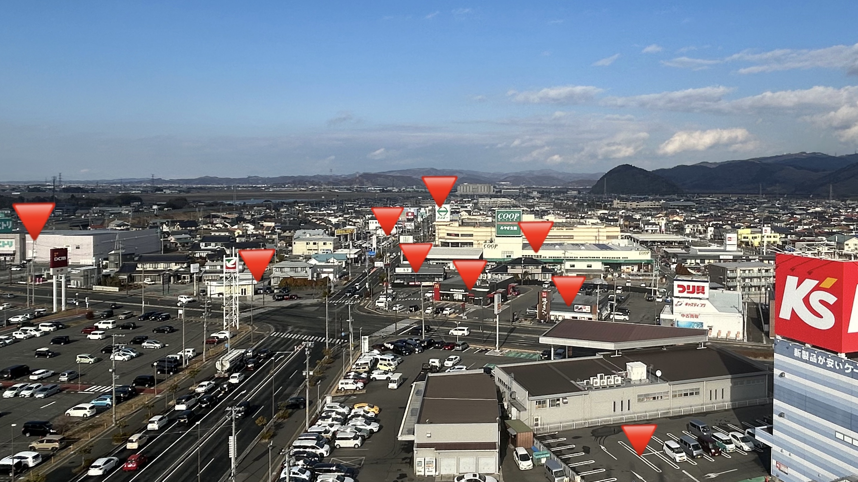 【周辺案内】ホテルより北側（徒歩5～10分圏内）