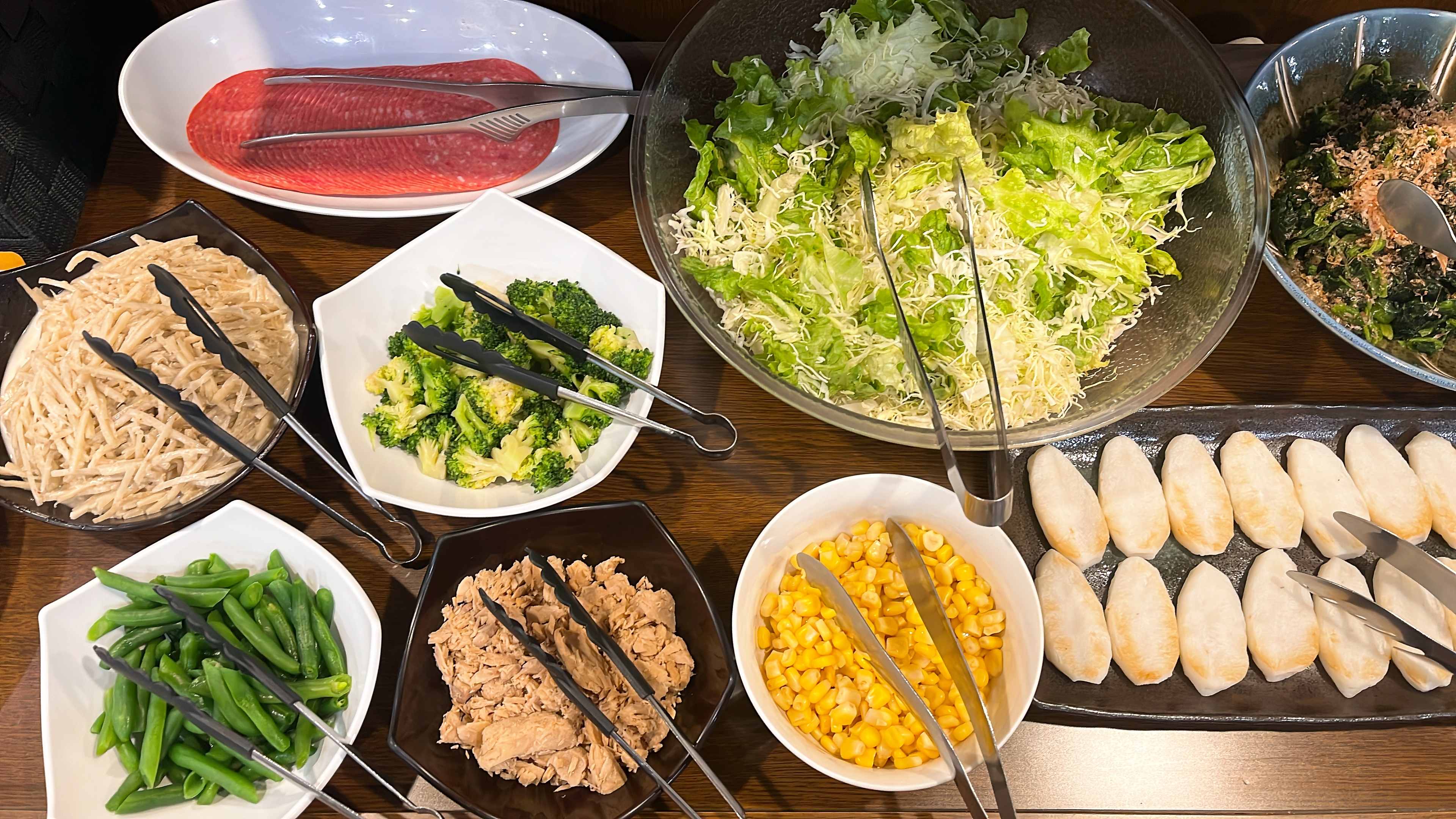 ホテルルートインの朝食メニュー～サラダバイキング②～