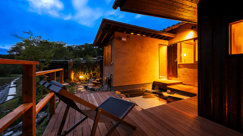 【R5年完成】はなしのぶ 露天風呂＆サウナ付プレミアム和洋室