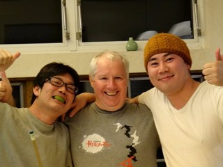 お客さまと一緒に（ラマットニセコラウンジにて）