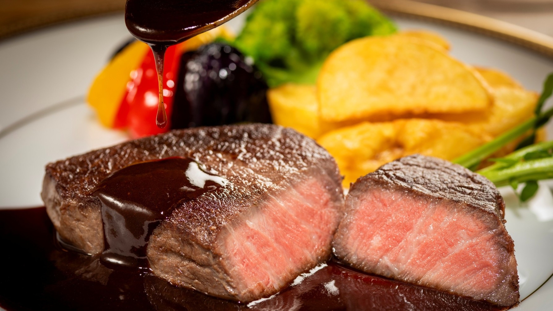 ★12月20日〜24日限定★《クリスマス限定ディナー》足柄牛を使った洋食コース＋クリスマスケーキ♪