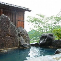 【男女別の露天風呂】