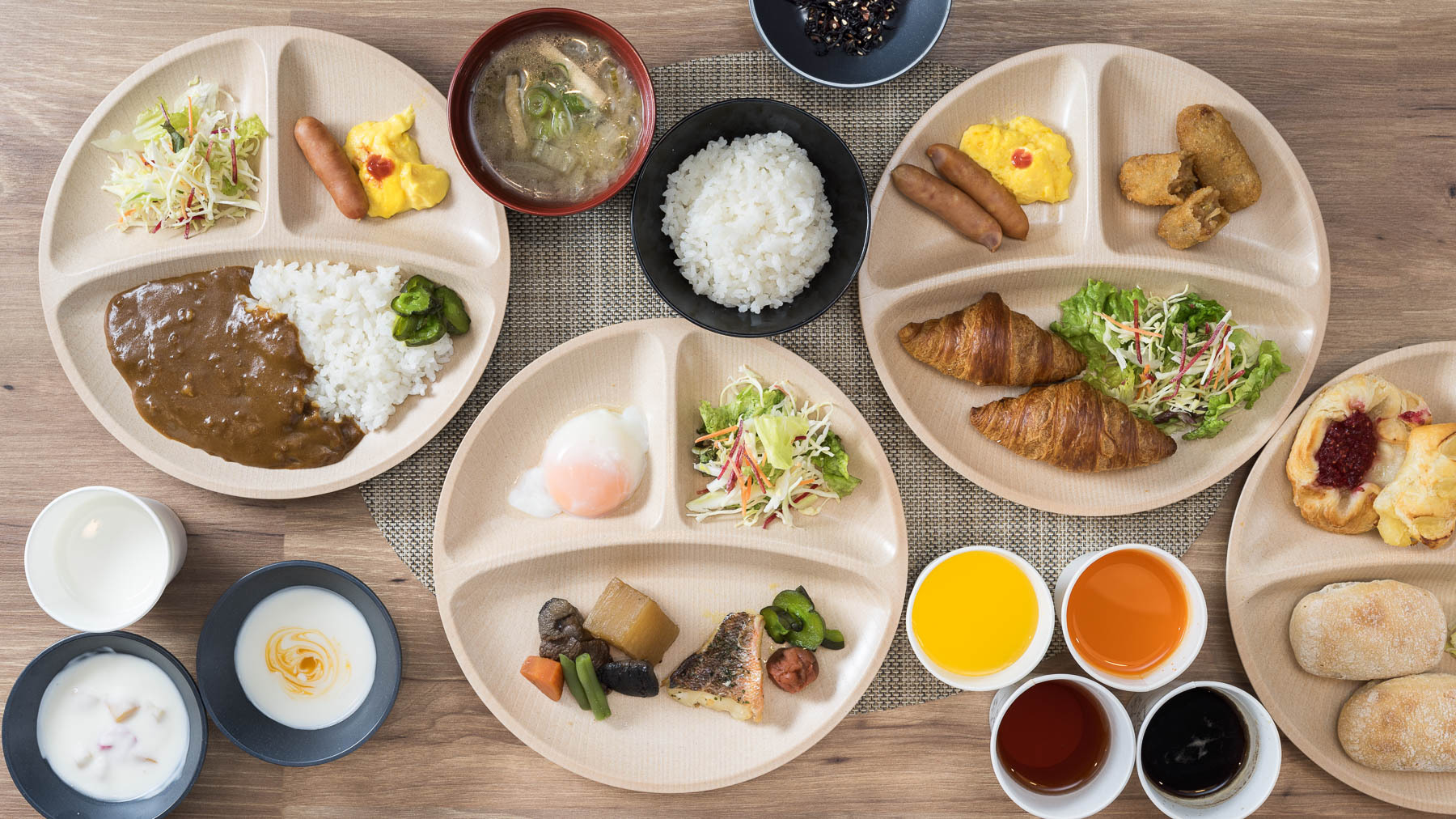 【出張応援特典】500円分QUOカード付☆焼きたてパン朝食ビュッフェ付☆駐車場20台有