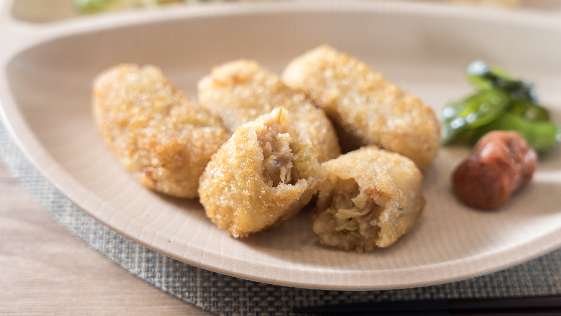 盛りだくさんのおかずで大満足