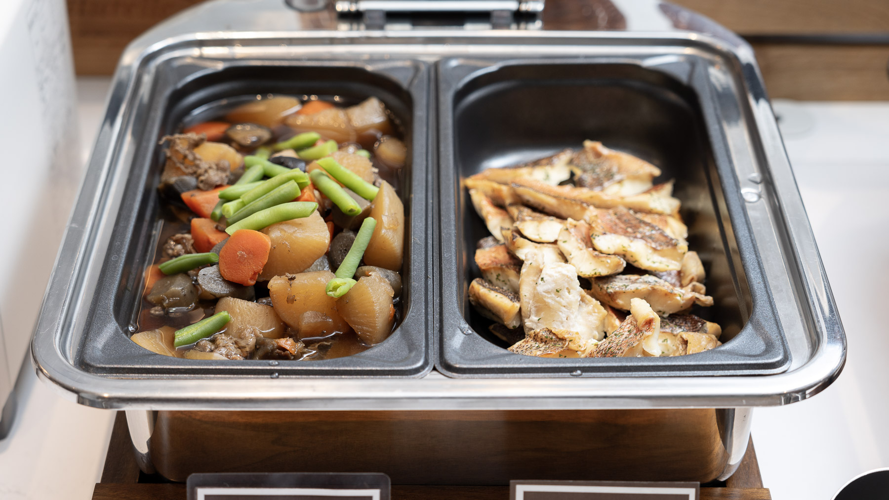 温かいお料理を提供いたします