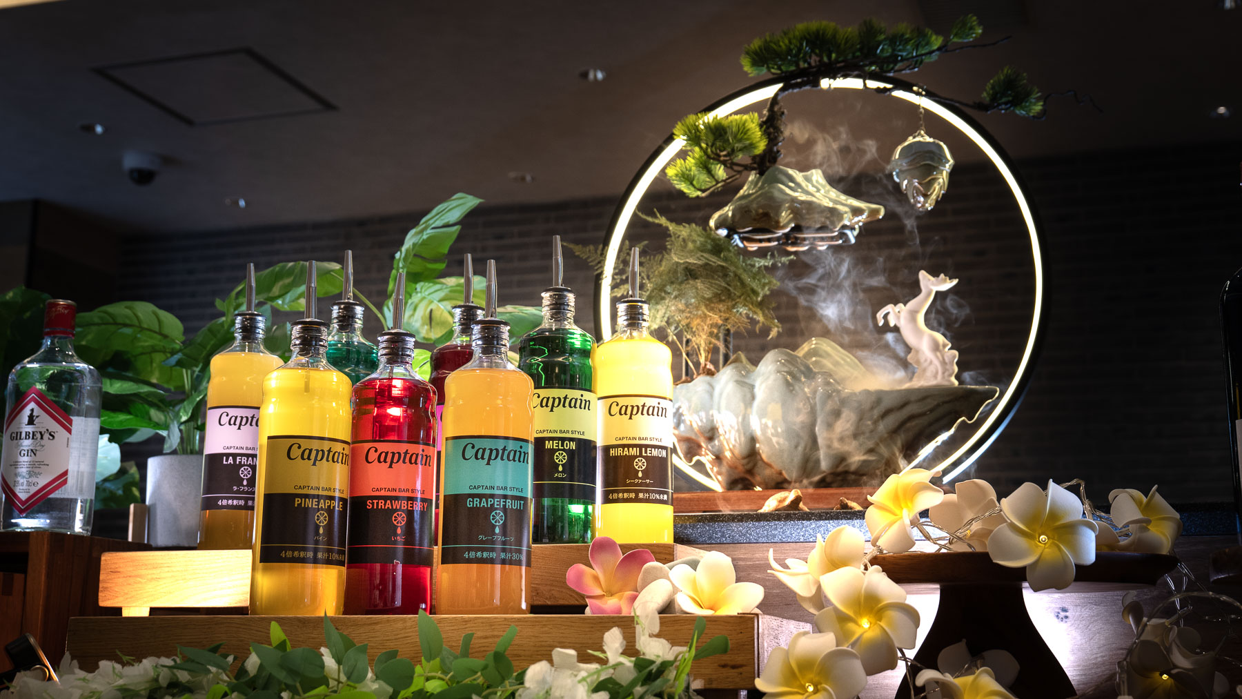 ノンアルコールのシロップもございます